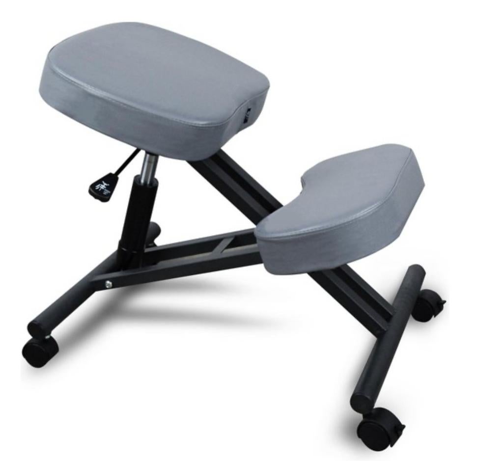 Nieuwe ergonomische kniestoel ( zit nog in de verpakking), Maison & Meubles, Chaises de bureau, Neuf, Gris, Tabouret de bureau
