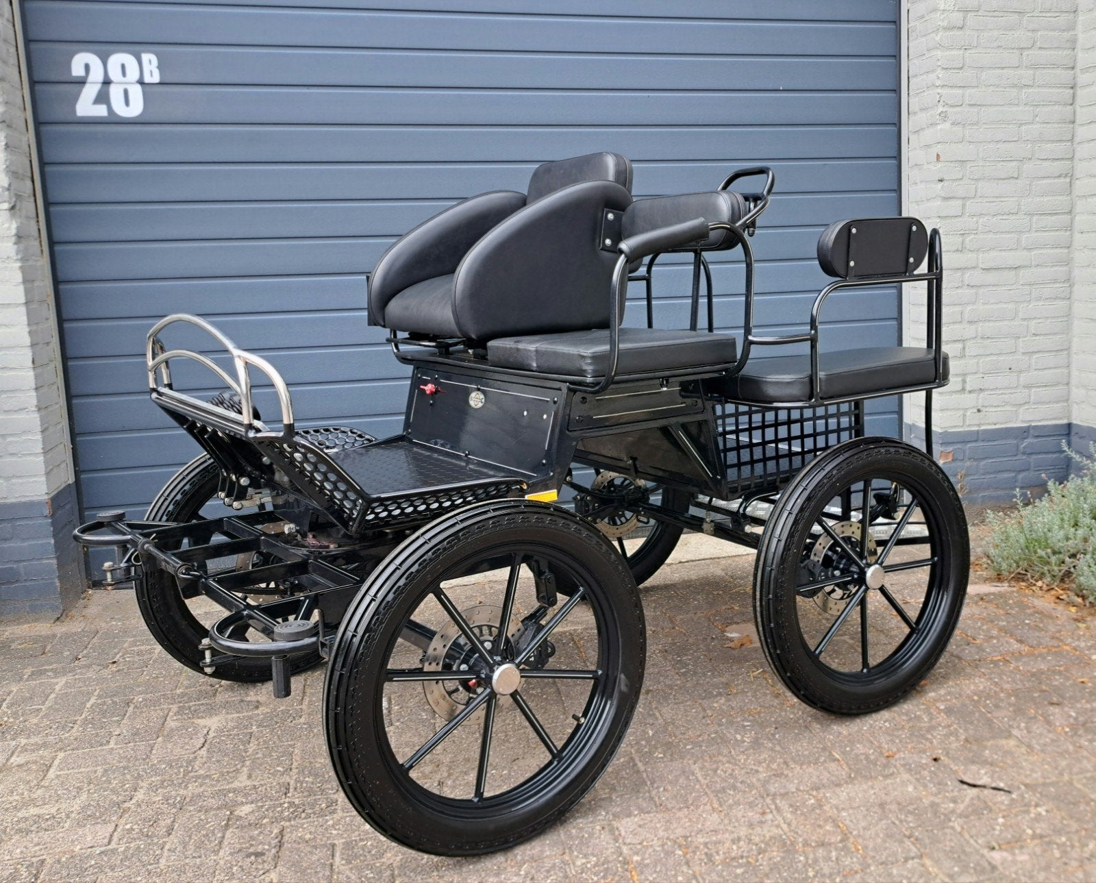 pony wagen koets nieuwstaat, Dieren en Toebehoren, Zo goed als nieuw, Overige typen, Pony