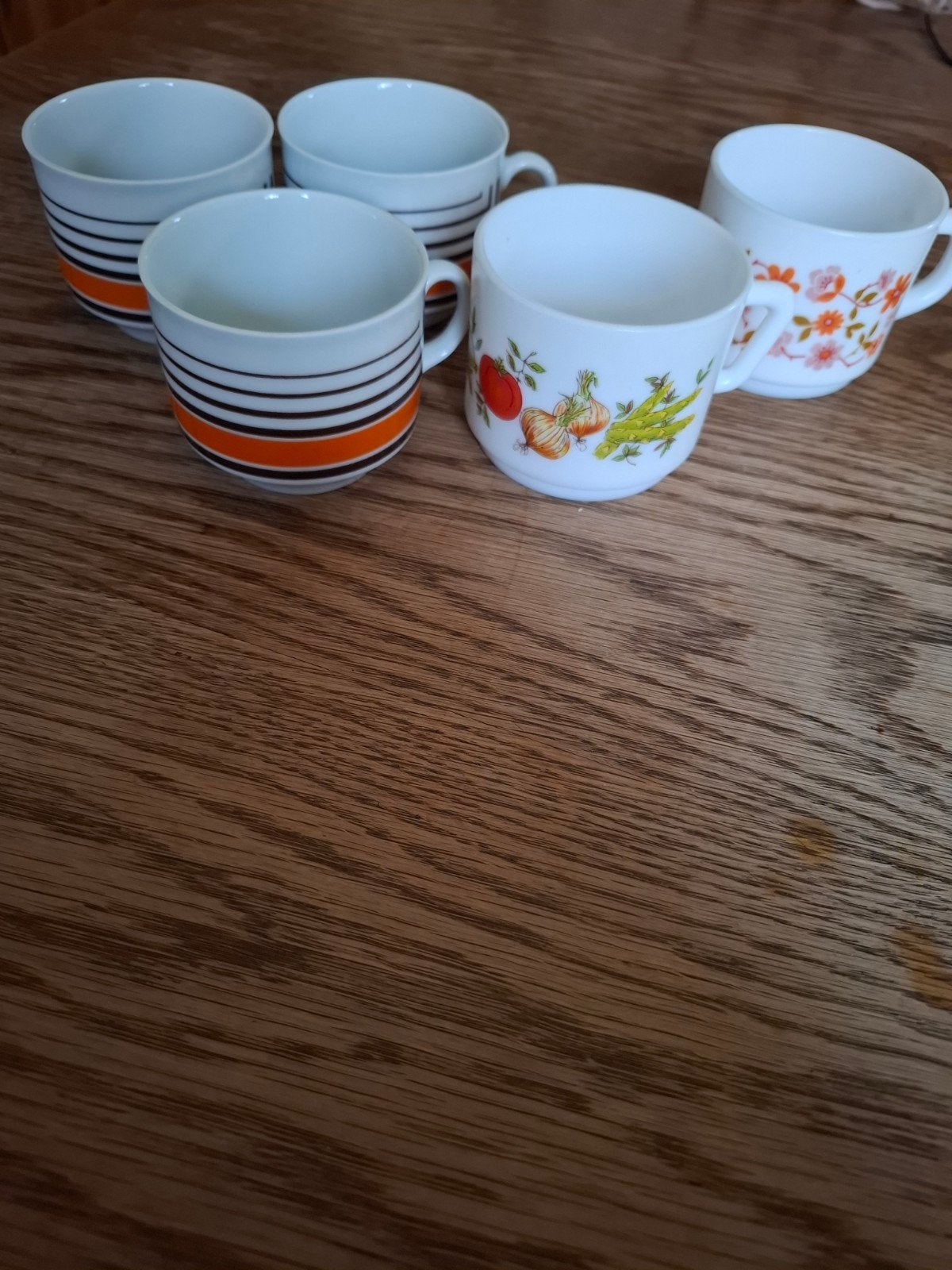 Ensemble de 5 sachets à café vintage — Rétro des années 70/8, Maison & Meubles, Cuisine | Vaisselle, Enlèvement