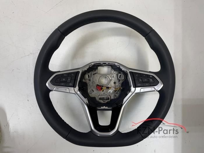 VW Golf 8 Stuur MF+ACC+VIEW Verwarmd Leer, Autos : Pièces & Accessoires, Commande, Enlèvement ou Envoi, Utilisé