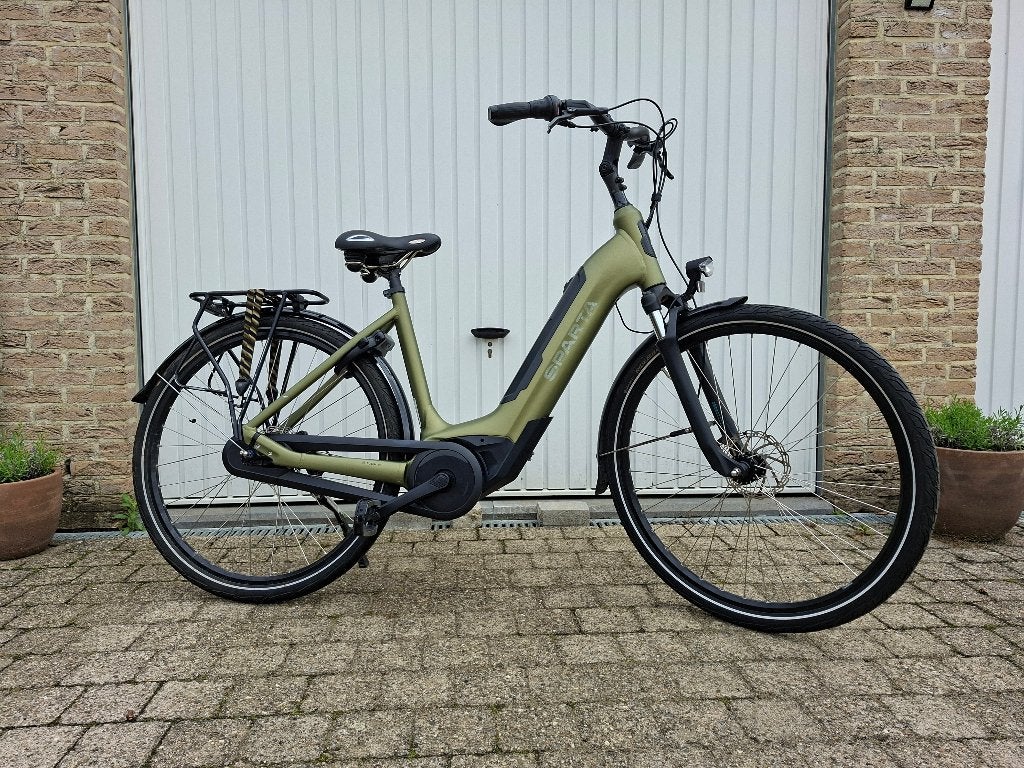 E-BIKE SPARTA C-GRID FIT D51 OLIVE-MAT 500WH, Accès (extra) bas, Sparta, Enlèvement, Utilisé