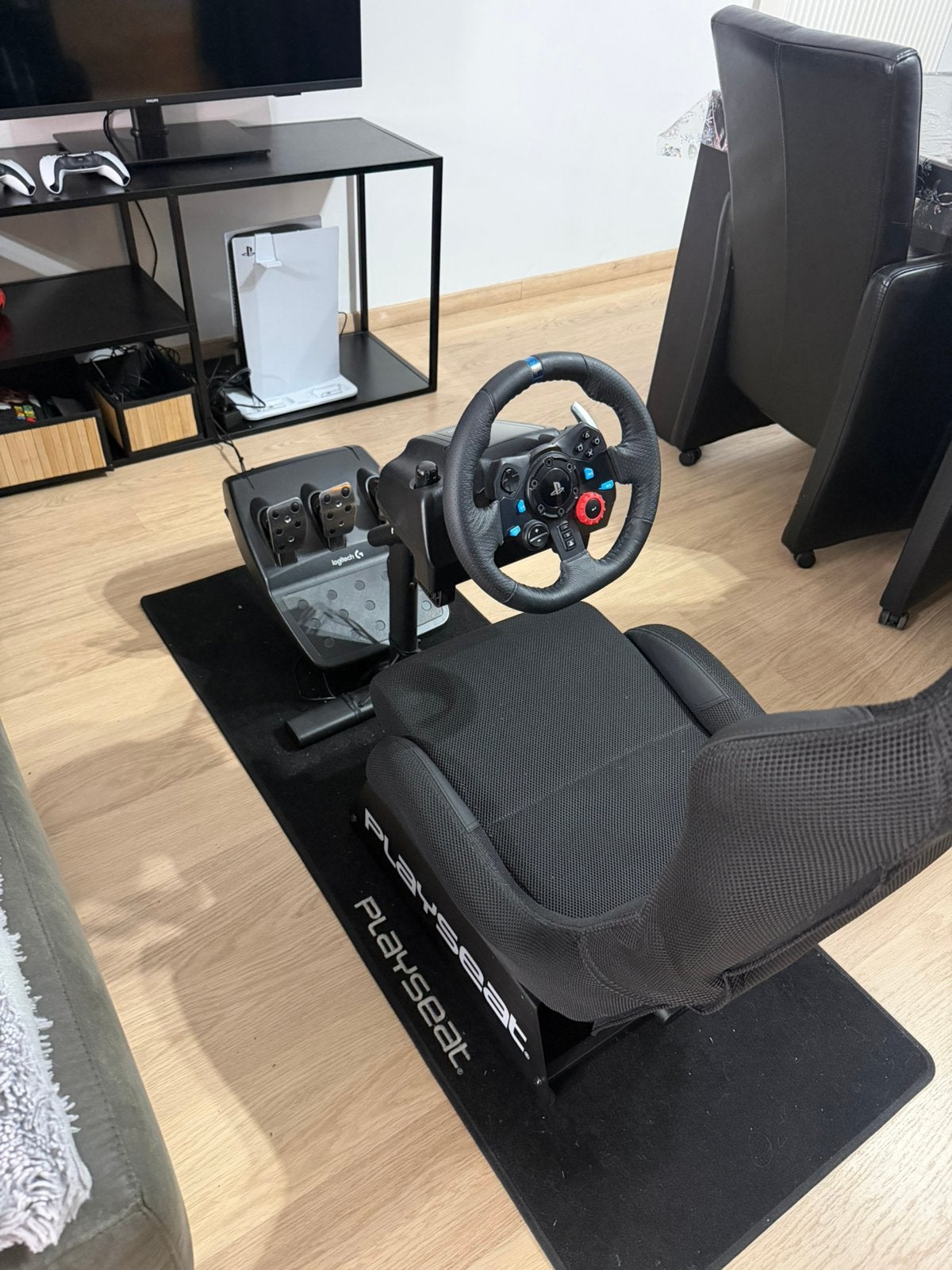 Playseat Logitech G920, Consoles de jeu & Jeux vidéo, Consoles de jeu | Sony Consoles | Accessoires, Enlèvement, Comme neuf, Playseat ou Siège de jeu