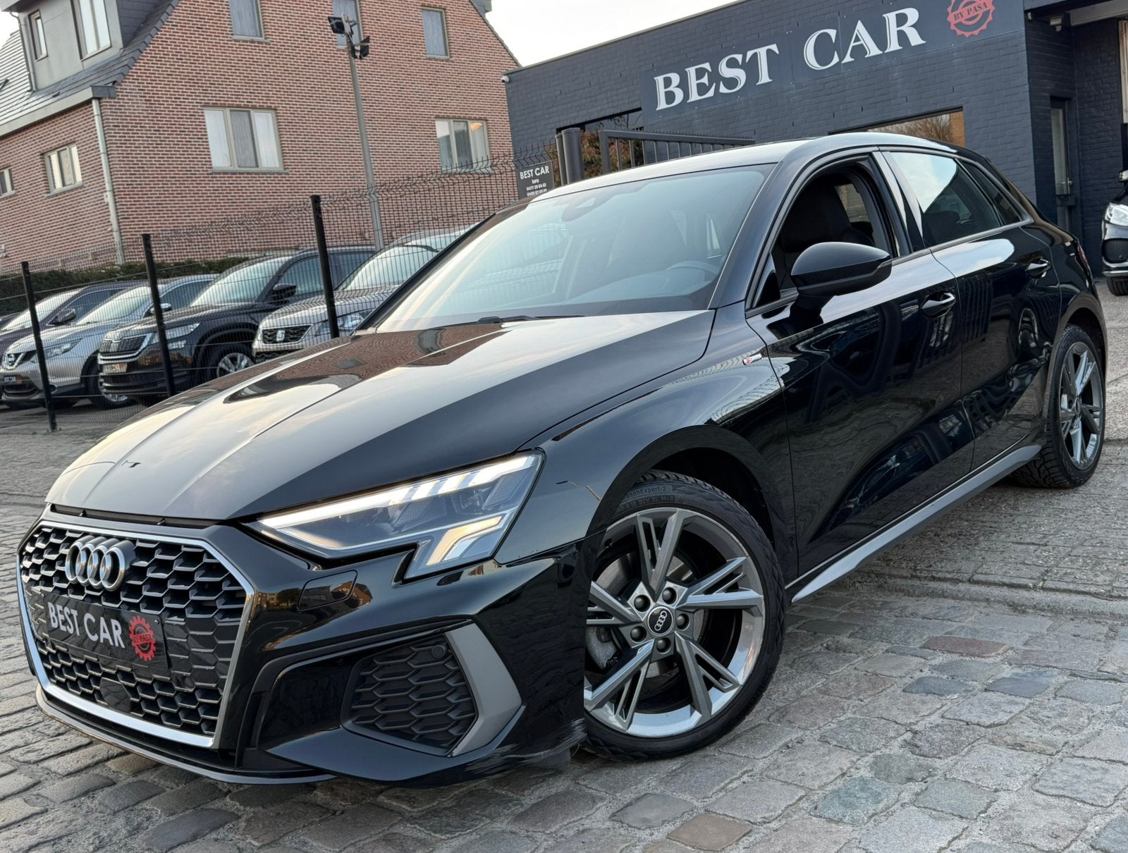 Audi A3 35TFSi * S Line * AutoMaat, Autos, Audi, Entreprise, A3, Airbags, Air conditionné, Alarme, Bluetooth, Ordinateur de bord