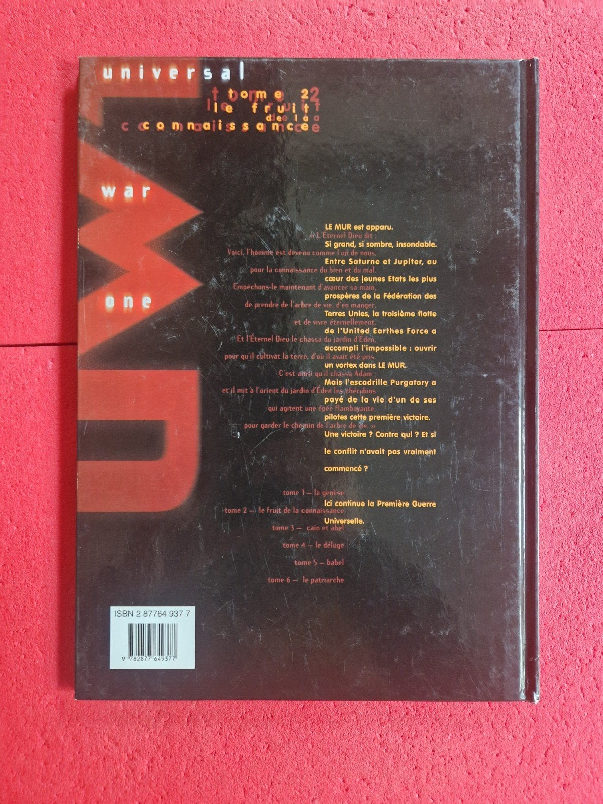 bd universal war one 2,EO, Livres, Enlèvement ou Envoi