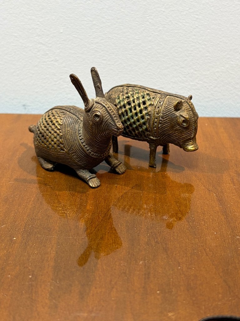 dhokra beeldjes, Gebruikt, Info@denekster.com, Weet ik niet, Ophalen of Verzenden