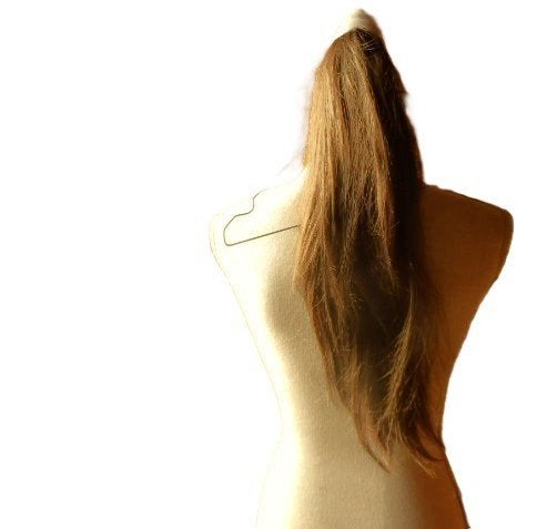 (3)- postiche pince chatain fonçé, Enlèvement ou Envoi, Comme neuf, Perruque ou Extension de cheveux