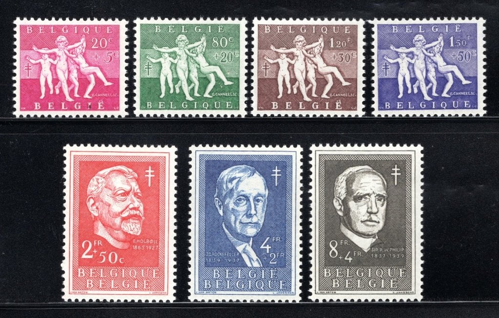 979/985 MNH 1955 - Antiteringzegels., Verzenden, Postfris, Postfris