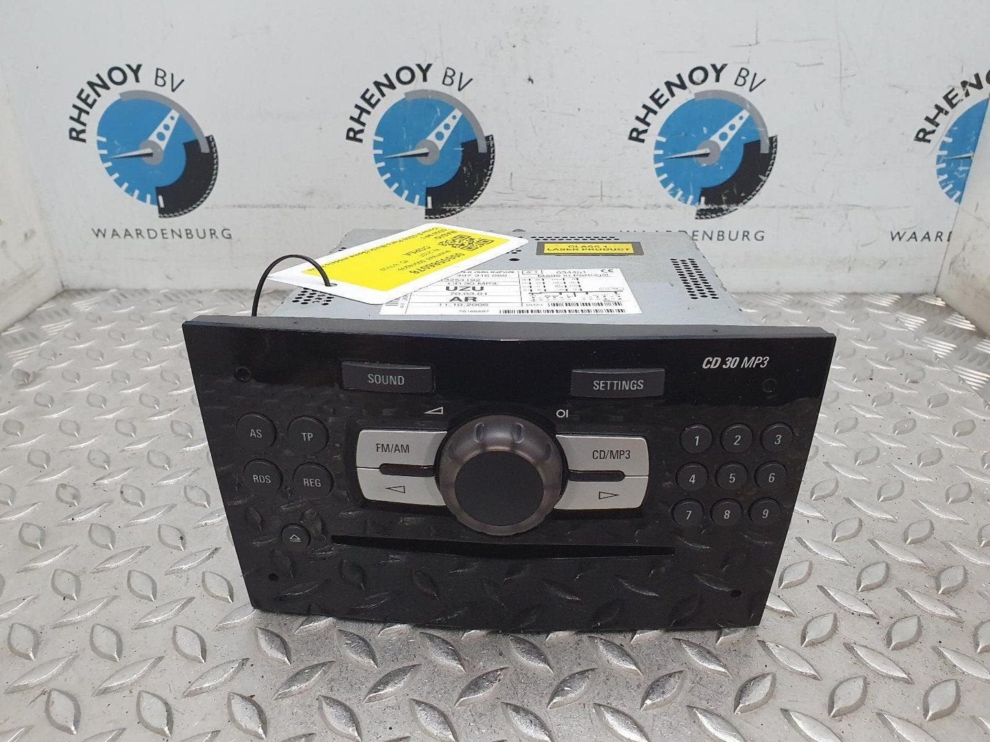 OPEL CORSA 1.2-16V Business  RADIO 2007, Ophalen of Verzenden, Gebruikt, ARN erkend