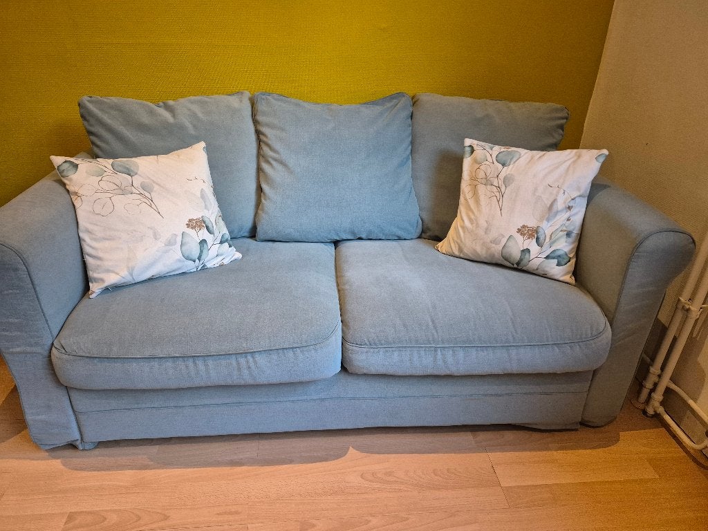 GRATIS 2 zit Ikea weg voor levering nieuwe morgen!, 75 à 100 cm, Enlèvement, Utilisé, Deux personnes