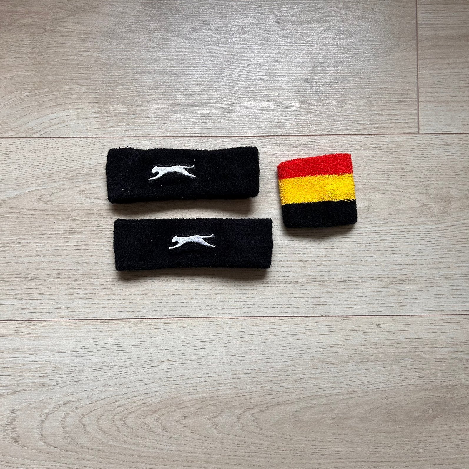 Slazenger | sweatbands | wristband, Ophalen of Verzenden, Zo goed als nieuw, Padel-accessoire