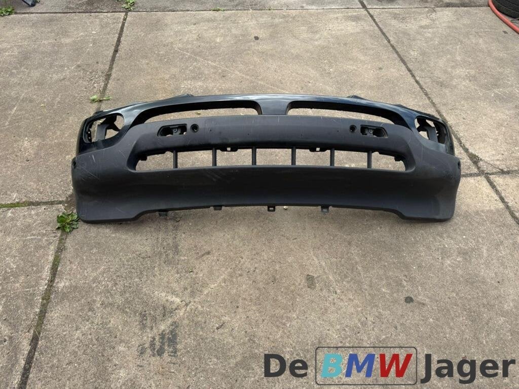 Voorbumper zwart BMW X5 E53 facelift 51117115901, Gebruikt, Voor, Ophalen of Verzenden, Bumper