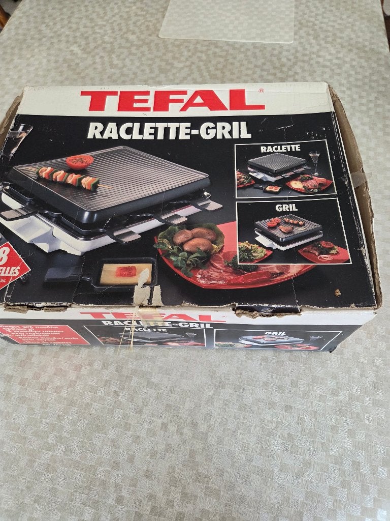 Raclette toestel, Ophalen, Overige materialen, Antiaanbaklaag, Overige typen