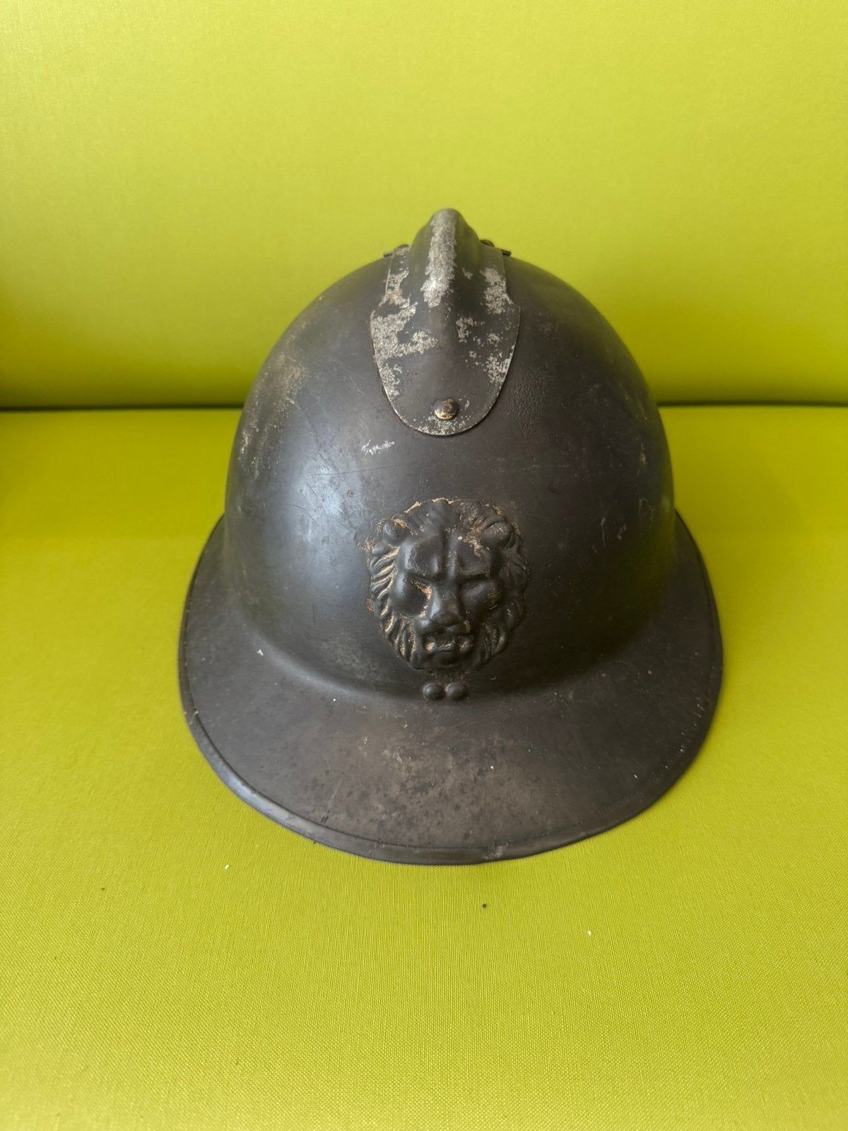 Wo2 ABBL M31 Adrian helm L’escaut, Ophalen of Verzenden
