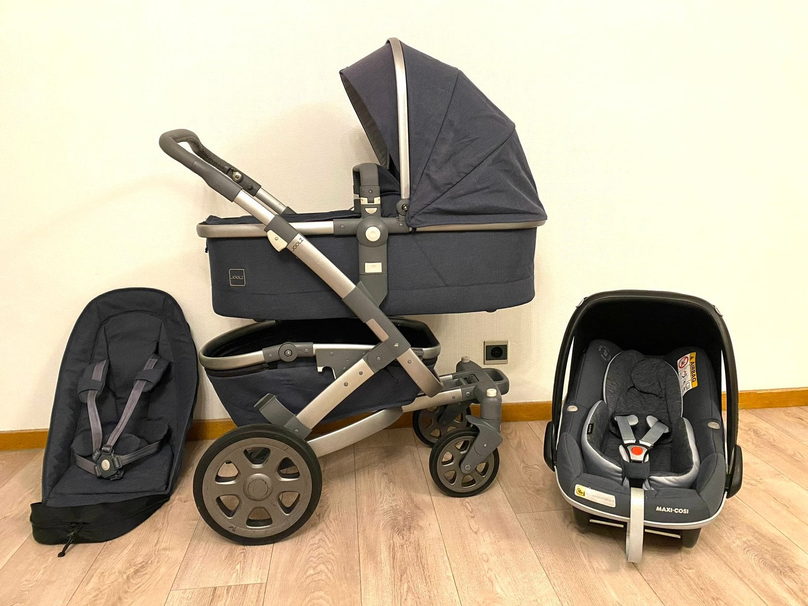 Joolz Geo2 kinderwagen 3-in-1, Ophalen, Zo goed als nieuw, Maxi-Cosi