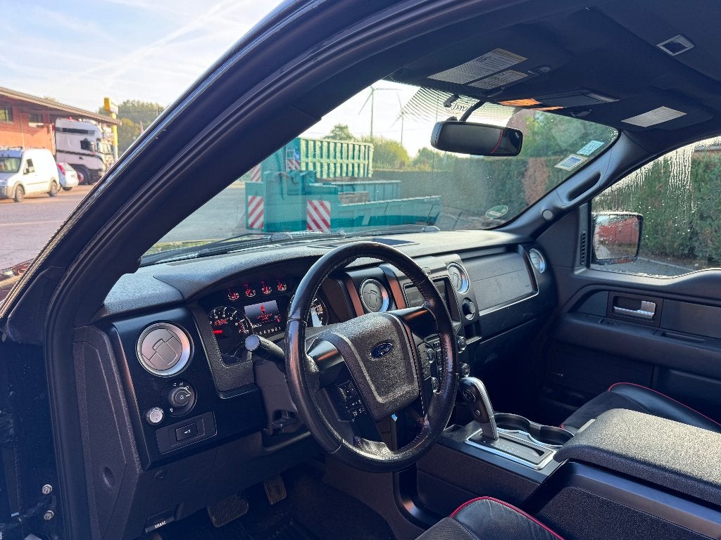 Ford f150, Auto's, Automaat, 4 deurs, Zwart, Leder