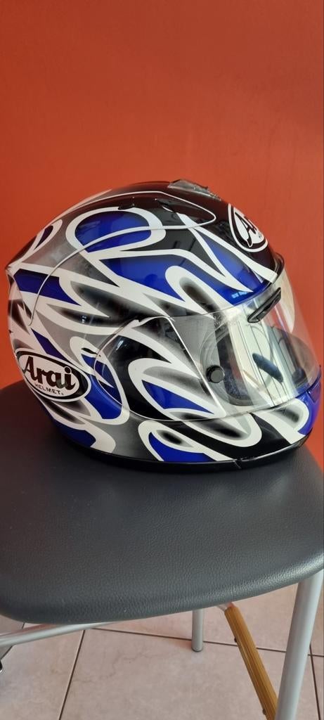 Arai RX-7 RR4 modèle vintage Colin Edwards en parfait état, Enlèvement, S, Arai