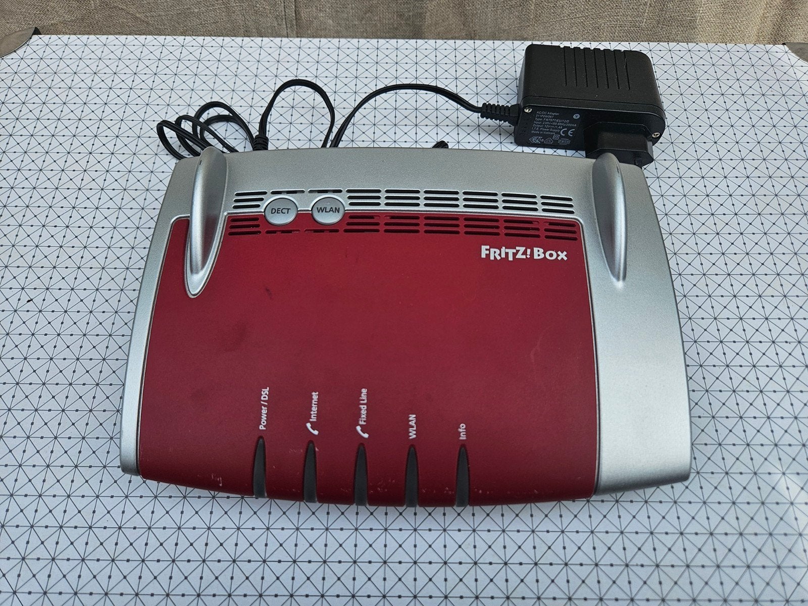 Modem routeur VDSL Fritz!Box 7360 v2, Enlèvement ou Envoi, Utilisé, Routeur avec modem, AVM FRITZ!Box