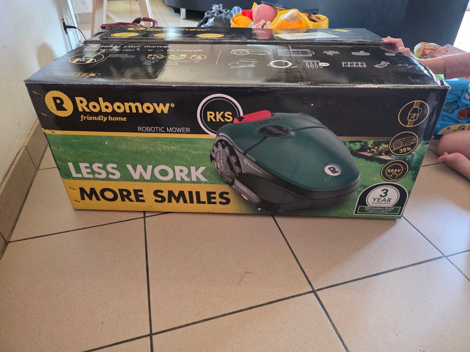 Robomow RKS 800 NEUVE – Jamais déballée – 800 m², Enlèvement