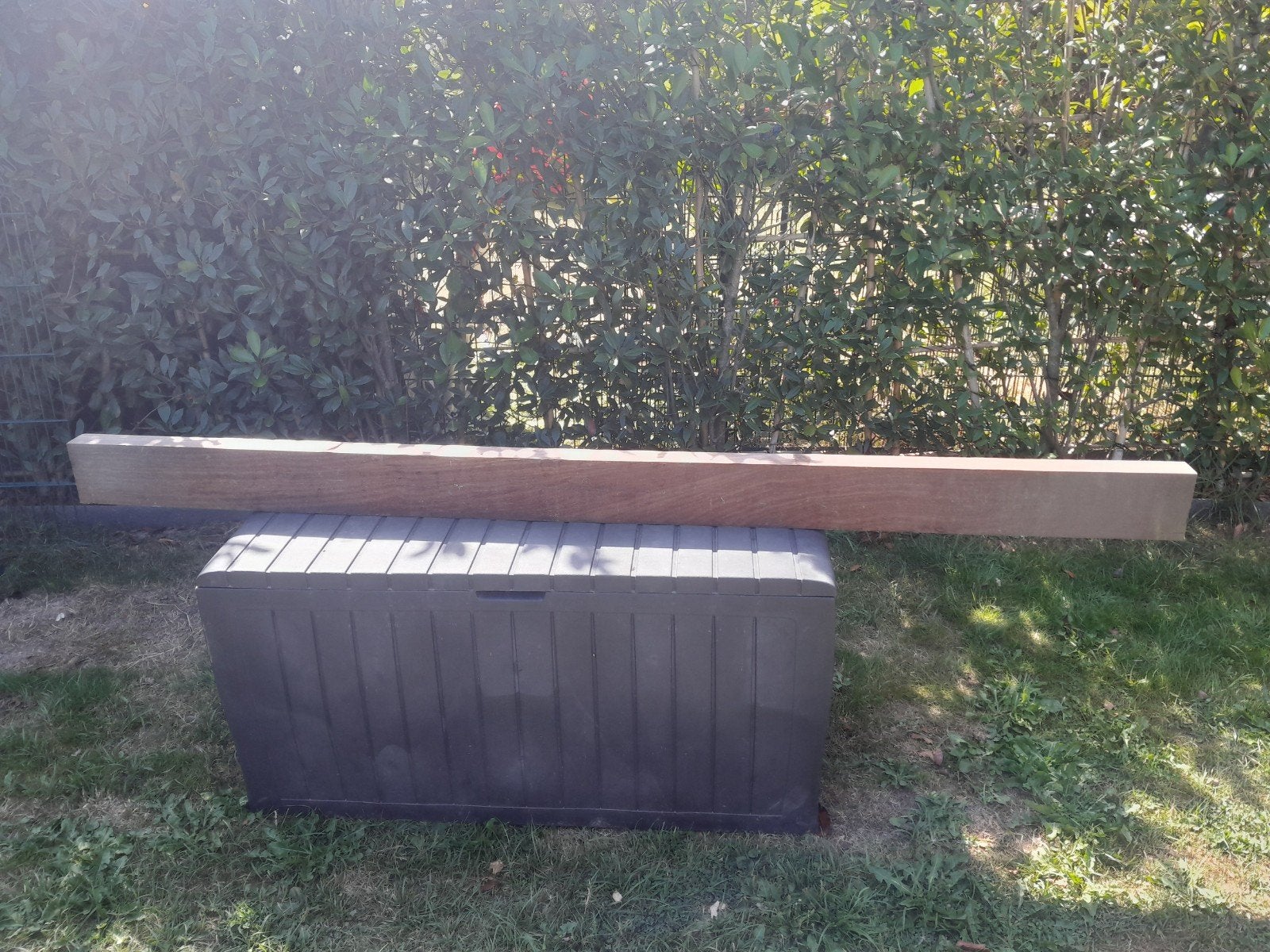 Poutres bois Padouk, Bois dur, Enlèvement, Utilisé, 180 à 250 cm
