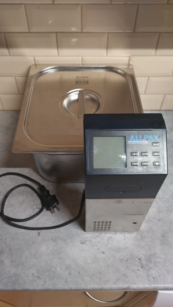 Complete Profi Sous-Vide Set: Allpax SV 2 (1400W/30L), Ophalen, Zo goed als nieuw
