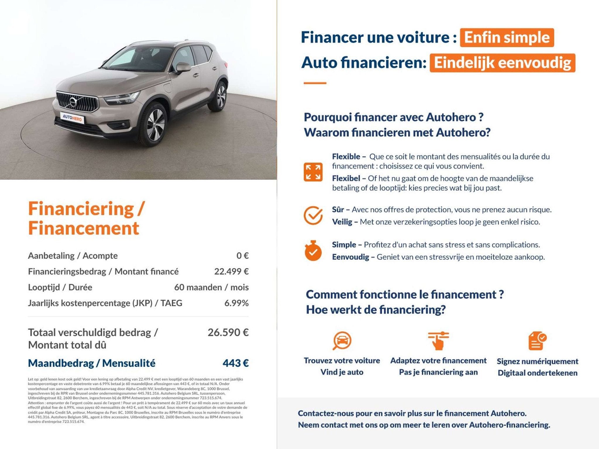 Volvo XC40 1.5 T5 Plug-in Hybrid Inscription Expr 2WD, Auto's, Gebruikt, 192 kW, 41 g/km, Leder