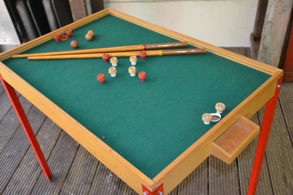 vintage speelgoed biljart, Antiek en Kunst, Ophalen