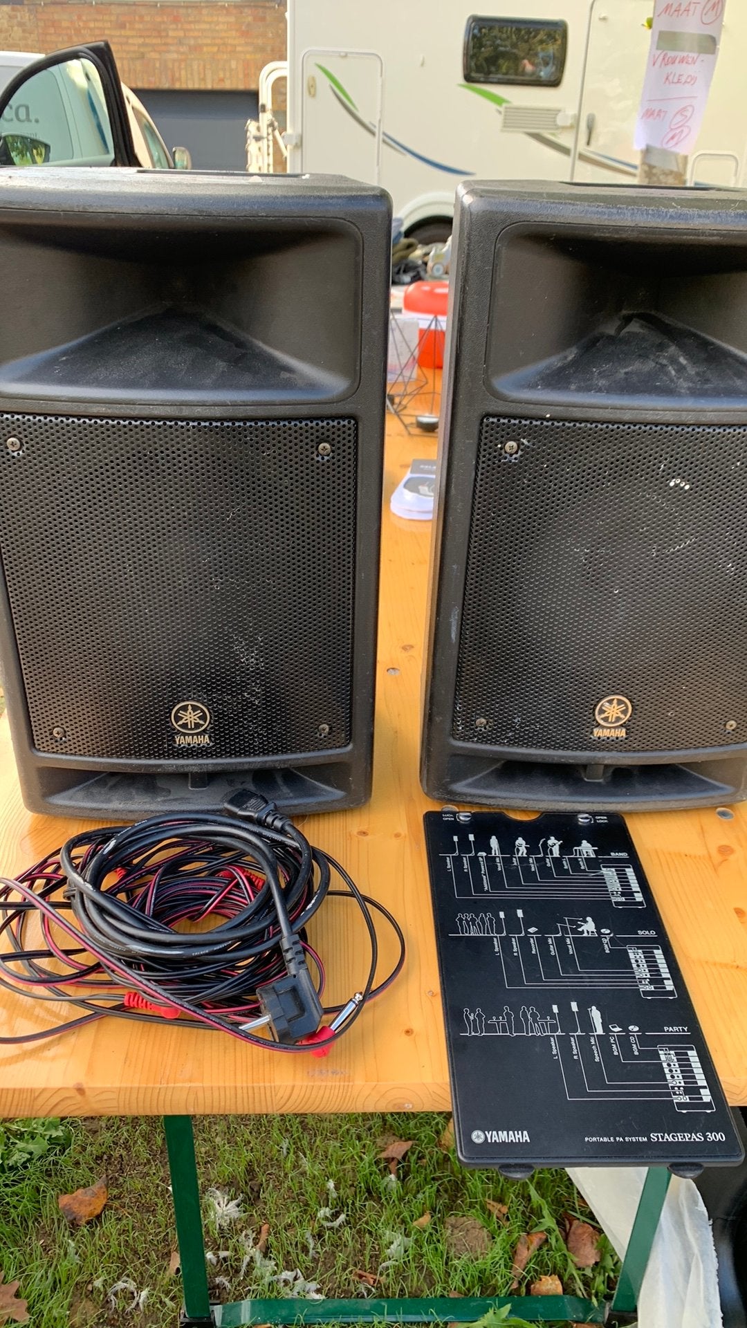 Yamaha Stagepas 300, Muziek en Instrumenten, Ophalen of Verzenden, Zo goed als nieuw