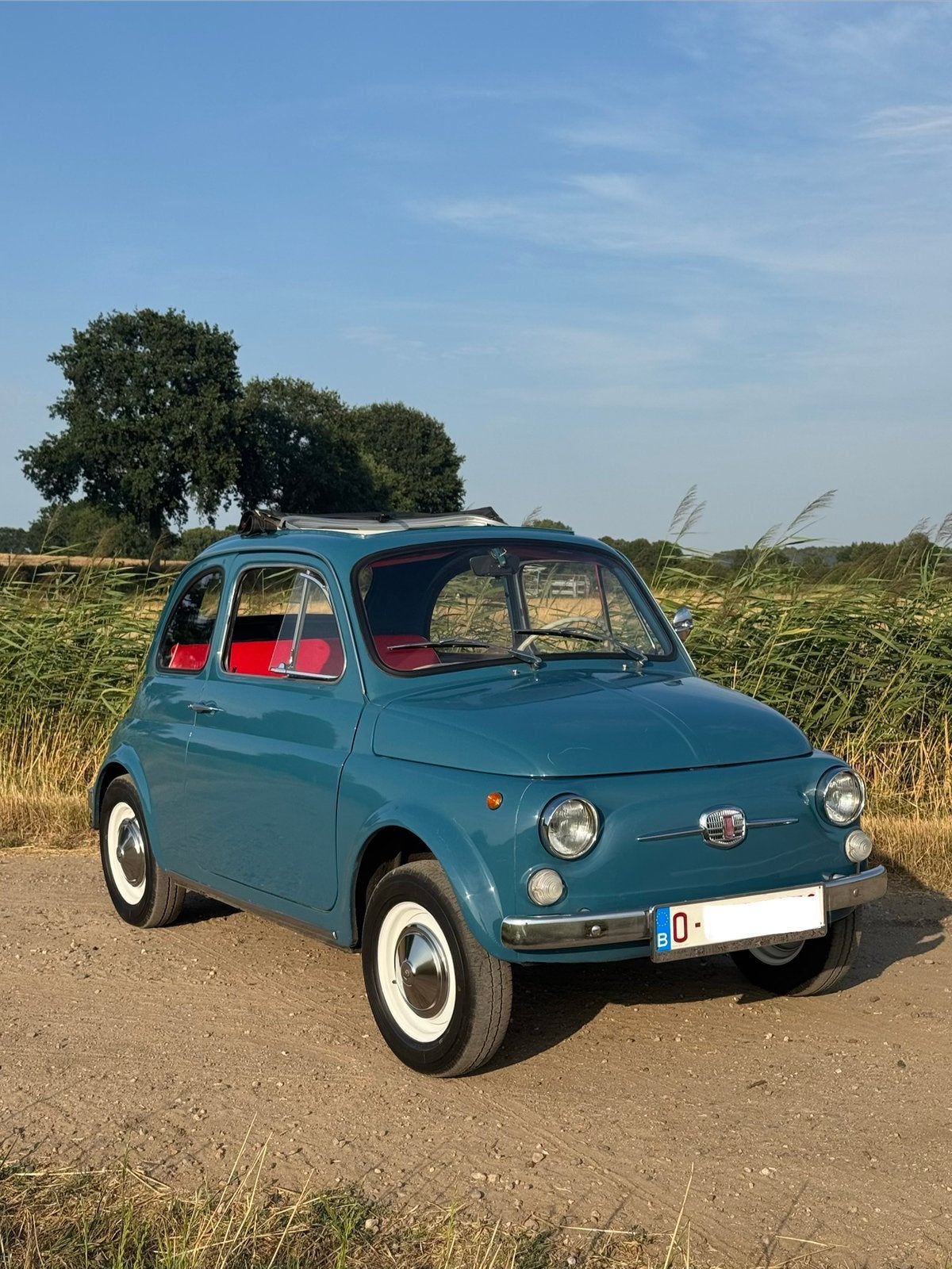 Fiat 500 F 1967 - Topstaat, Autos, Oldtimers & Ancêtres, Cuir, Achat, Cabriolet, Particulier