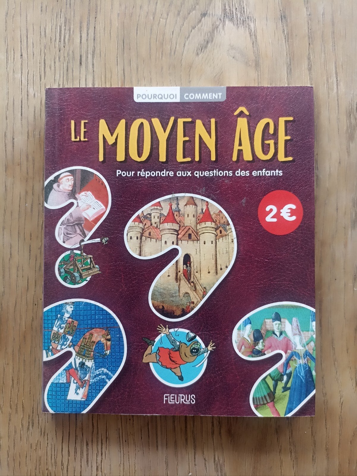 Lot de 7 livres "Le Moyen âge" Pourquoi ? Comment ?, Livres, Enlèvement ou Envoi, Comme neuf