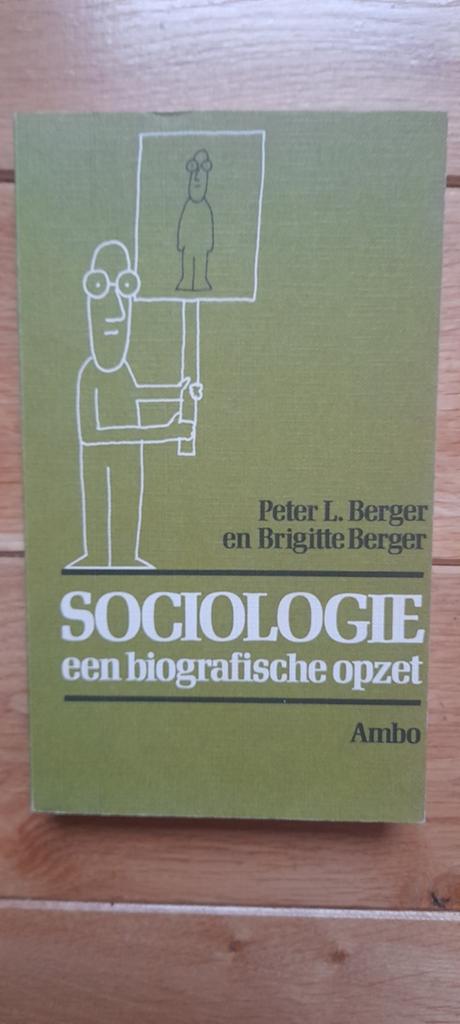 Sociologie een.biografische opzet Berger, Boeken, Overige Boeken, Ophalen