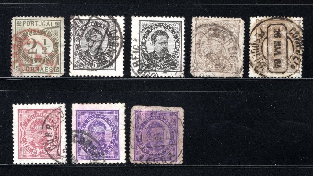 PORTUGAL Lot 1876 gestempeld, Verzenden, Portugal, Gestempeld