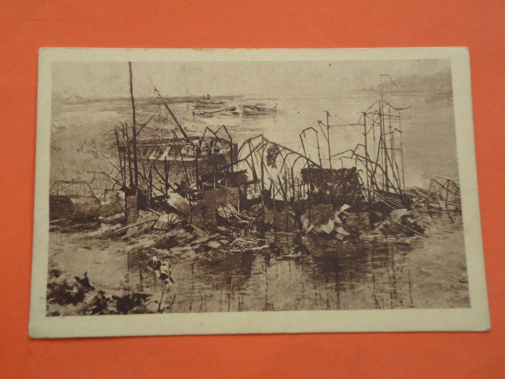 Oorlog 1914 - 1918  Nieuport - Nieuwpoort  Le Chenal, Verzamelen, Ophalen of Verzenden, 1920 tot 1940, Ongelopen, West-Vlaanderen