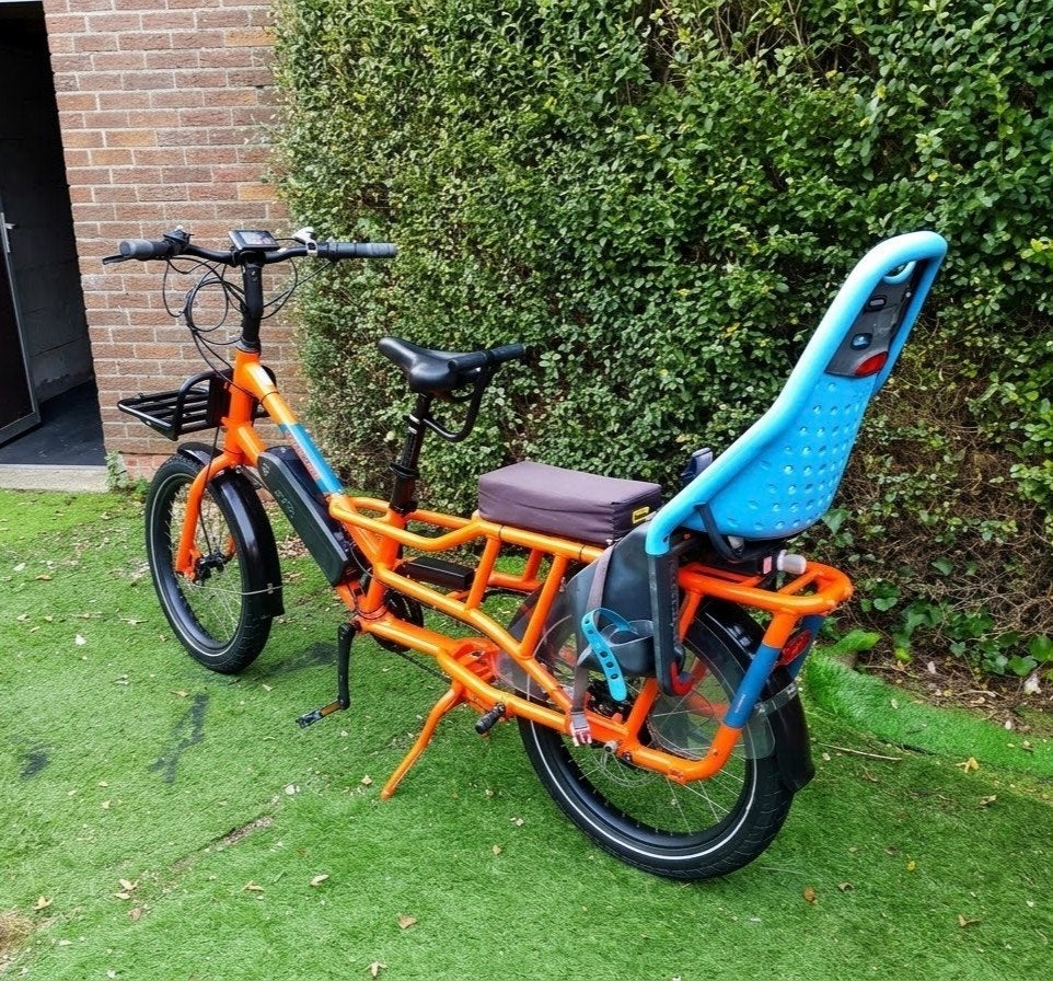 Rad Power Bikes RadWagon 4 longtail cargo e-bike, Fietsen en Brommers, Elektrisch, Zo goed als nieuw, 2 kinderen, Schijfrem