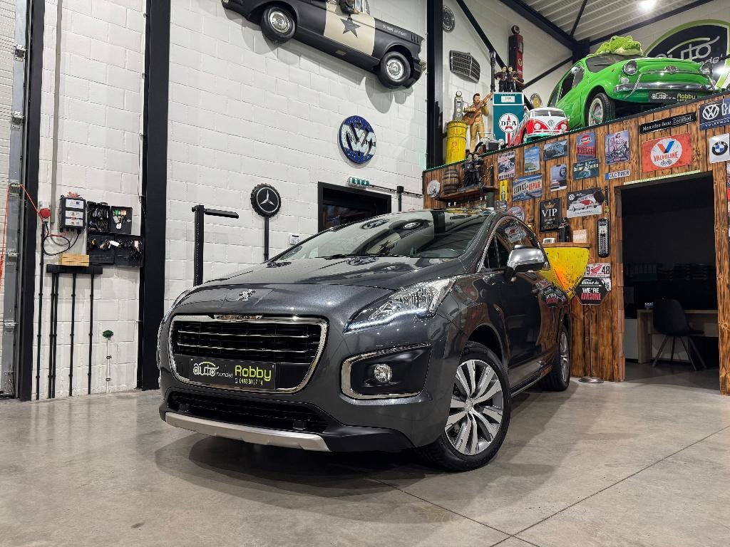 PEUGEOT 3008 - 1.6 ESSENCE - 77 000 KM GARANTIE -, Auto's, Voorwielaandrijving, Euro 5, Zwart, 4 cilinders