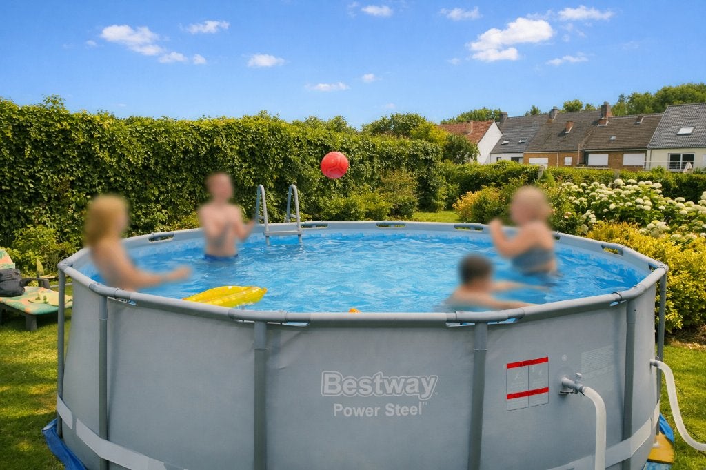 piscine, 300 cm ou plus, Rond, Enlèvement, Utilisé