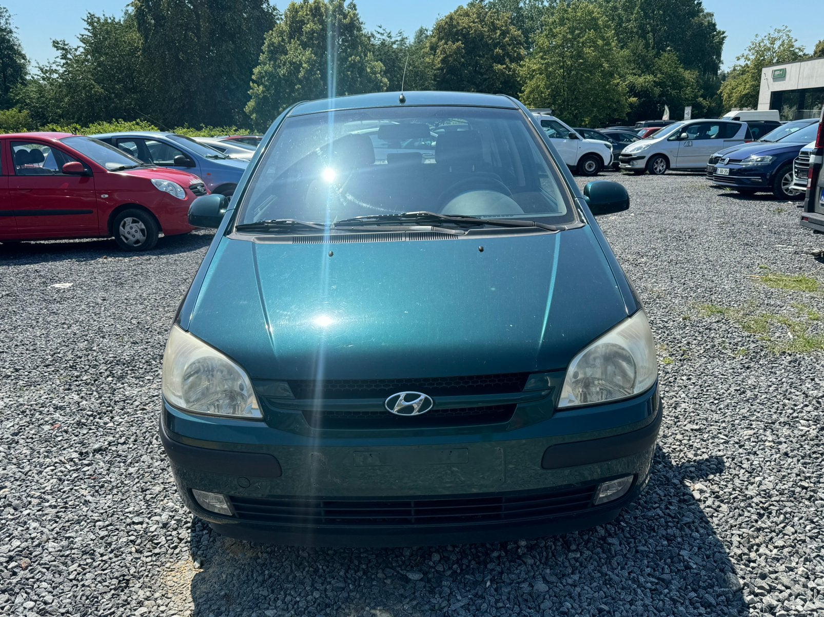 HYUNDAI GETZ, Auto's, Hyundai, Voorwielaandrijving, 4 zetels, Stof, 46 kW