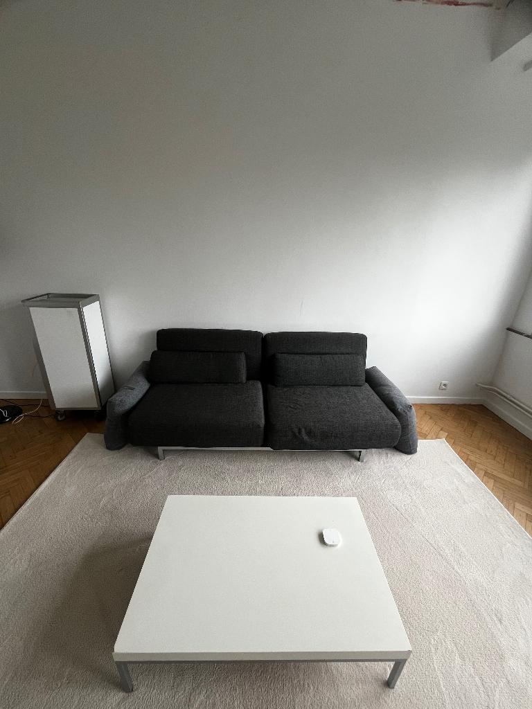 Italian design sofa bed, Trois personnes, Comme neuf, Enlèvement, Modern design