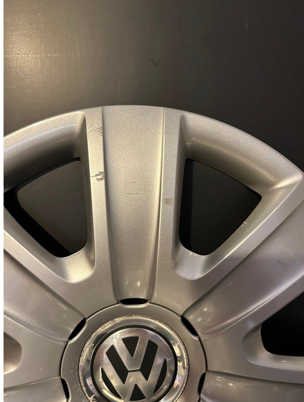 4 enjoliveurs d’origine vw polo 14", Autos : Divers, Enlèvement ou Envoi, Utilisé