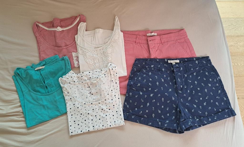 Shorts en topjes, maat 38, Springfield, Vêtements | Femmes, Packs de vêtements pour femmes, Enlèvement ou Envoi, Porté, Taille 38/40 (M)