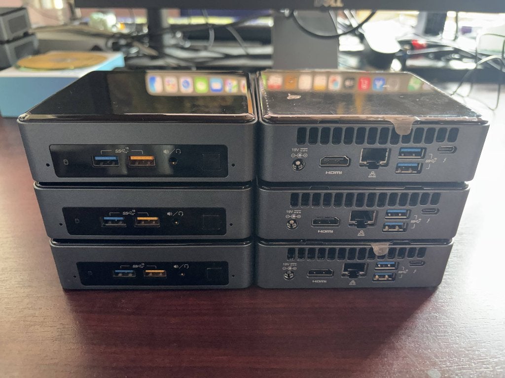 6x mini-pc Intel NUC8 i5-8259 8259 8 GB 256 GB Win11 MacOS, Computers en Software, 256 GB, 8 GB, Virtual Reality, Ophalen of Verzenden