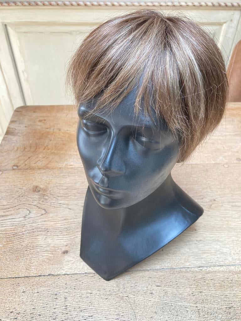 Nieuw, echt haar. Dames haarstuk., Handtassen en Accessoires, Uiterlijk | Haarverzorging, Nieuw, Ophalen