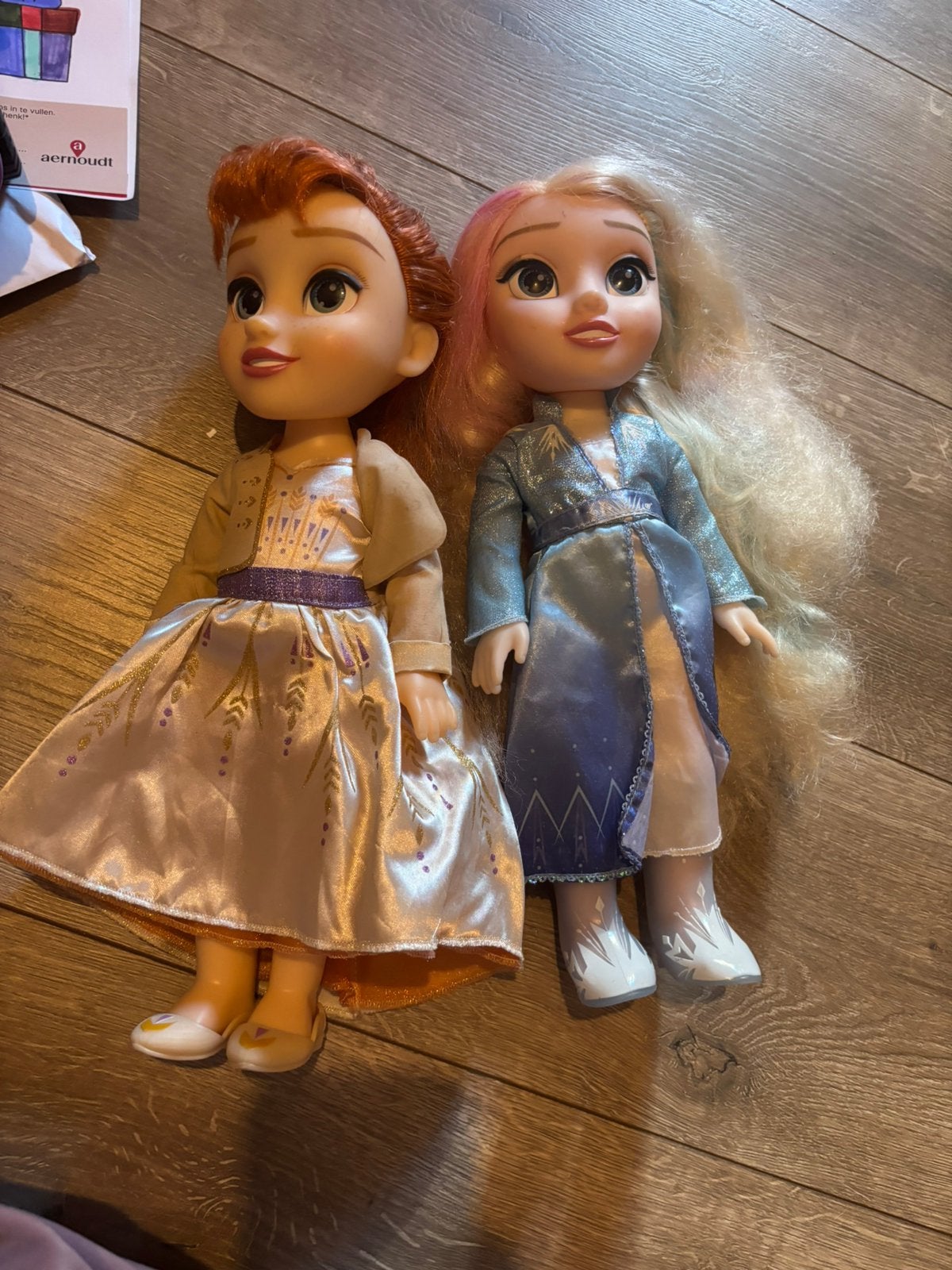 Anna & Elsa poppen, Ophalen, Zo goed als nieuw