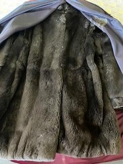 manteau de fourrure, ANDERE, Taille 38/40 (M), Enlèvement, Porté