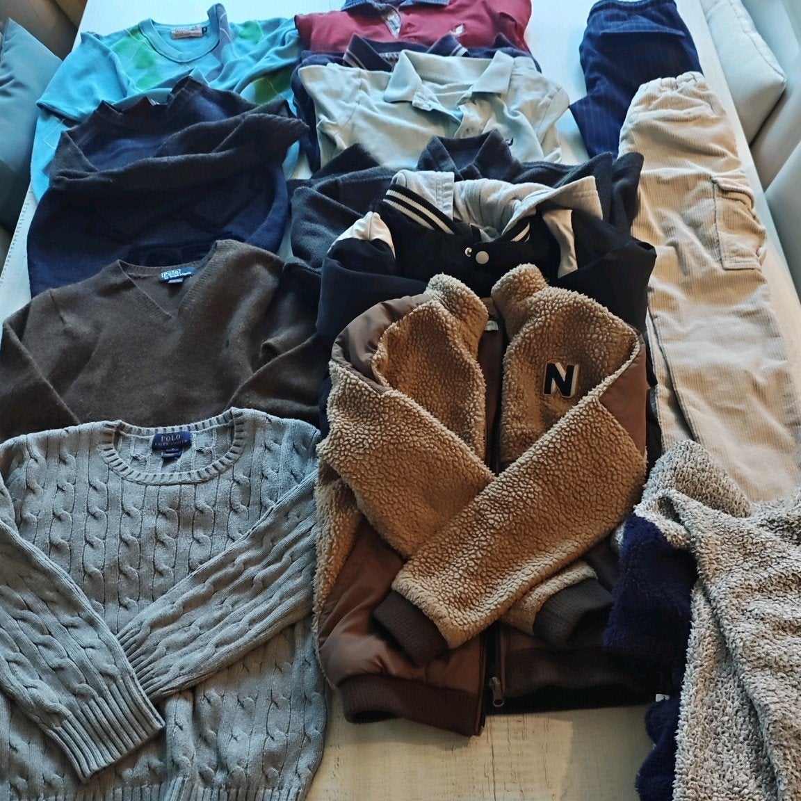 Groot pakket merken winterkleren jongens maat 8 jaar, Kinderen en Baby's, Ophalen of Verzenden, Zo goed als nieuw, Polo Ralph Lauren