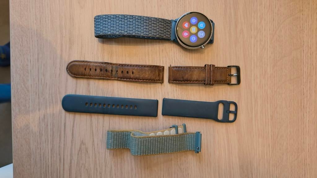 Amazfit GTR mini, Handtassen en Accessoires, Sporthorloges, Gebruikt, Blauw, Ophalen