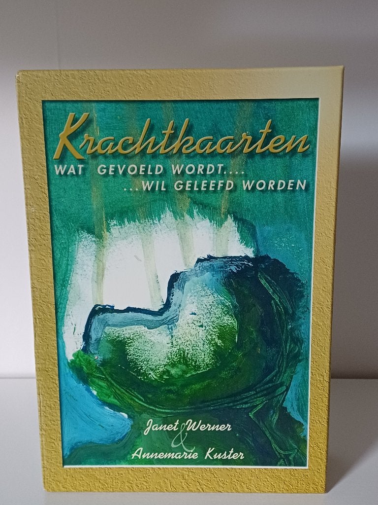 Krachtkaarten set, Boeken, Esoterie en Spiritualiteit, J. Werner; A. Kusters, Tarot of Kaarten leggen, Overige typen, Nieuw