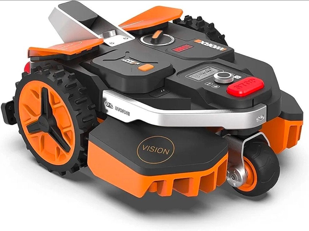 Worx Landroid Vision M600, Jardin & Terrasse, Avec capteur de pluie, Enlèvement, Landroid Worx, Moins de 20 cm
