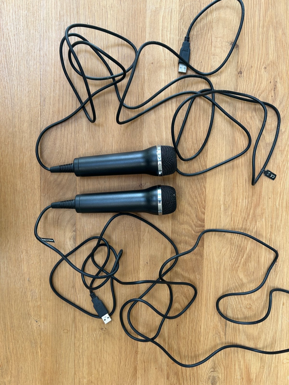 Set van 2 karaoke microfoons, Ophalen of Verzenden, Gebruikt, Microfoon(s)