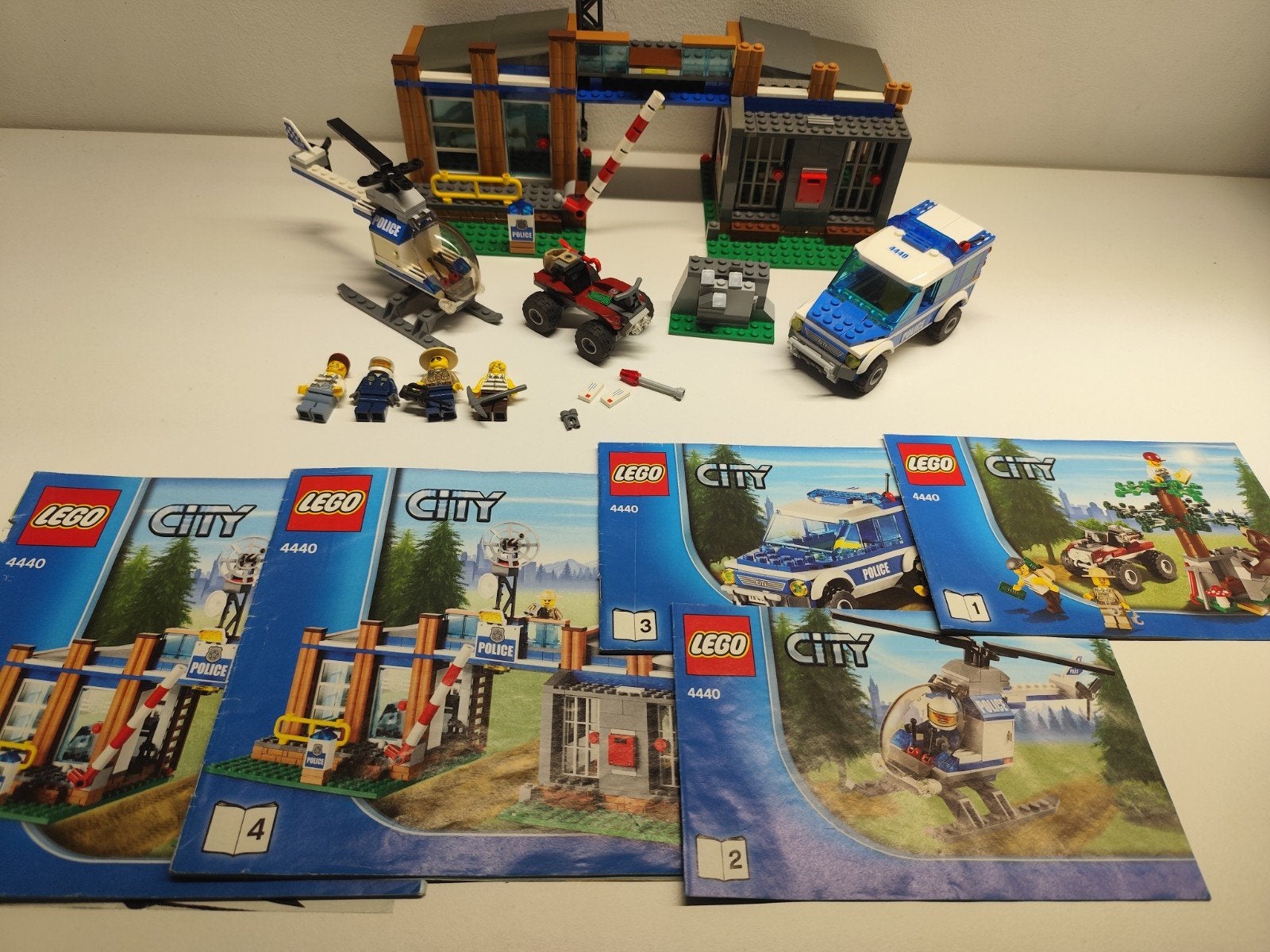 Lego 4440 (niet compleet en verkleurt), City, Lego, Ophalen of Verzenden, Complete set