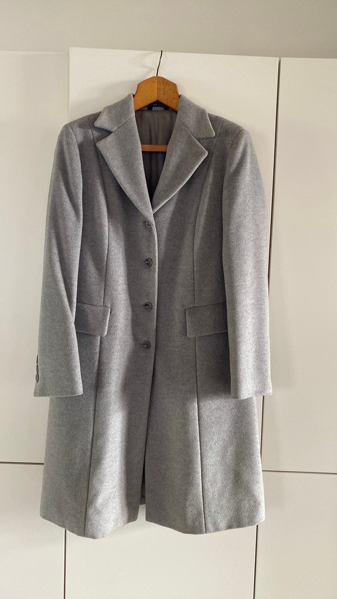 Wollen mantel Dames MT38 Italiaans Design, Kleding | Dames, Ophalen, Zo goed als nieuw
